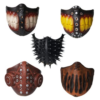 ❤Fast Shipping❤ New Style Scary Gothic Latex Skull Helmet Mask Horror Steampunk Skeleton Cosplay Masks Halloween Costume For Party Carnival Dress Up Props
