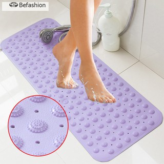 Befashion Large Strong Suction PVC Bathroom Shower Mat Anti Non Slip Bath Foot M