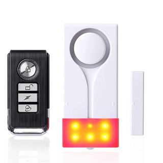 Door Window Alarm 110DB Wireless Remote Control Personal Burglar Magnetically
