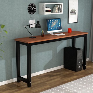 ▬◊Simple long table Office Desk Simple Computer Desk Home Use Wall Narrow Table Bedroom Table Study Table Rectangular Ta