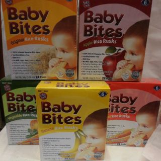 [Shop Malaysia] BABY BITES 24 Rusks