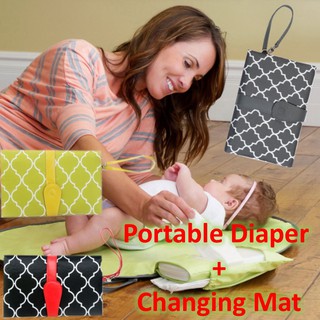 Baby Portable Clutch Diaper and Changing Mat