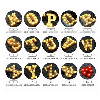 Large LED Marquee 26 Letters Alphabet Symbol Lights Sign Xmas Wedding Party