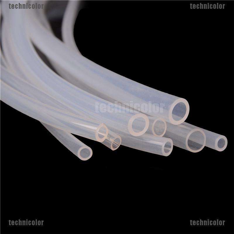 TCSG Food Grade Clear Translucent Silicone Tube Non-toxic Beer Milk Soft Rubber