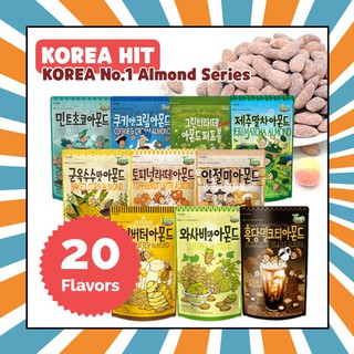 [Gilim Tom's Farm Almond] BEST PRICE / KOREA NO.1 ALMOND Series / HONEY BUTTER & WASABI etc. for 18 Flavors