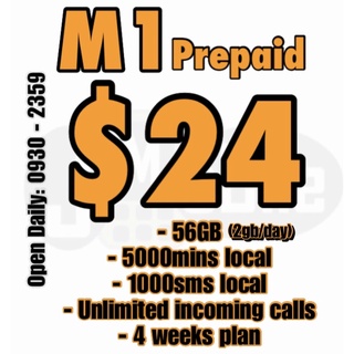 M1 Prepaid All In 1 $24 Plan