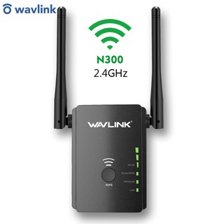 Wavlink N300 Universal Range Extender/Wireless Router/Access Point With 2 High Gain External Antennas, Fast Ethernet(3 Pin UK Plug)