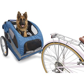 2in 1Pet Bicycle Trailer Cats and Dog Outdoor Carrier Pets Stroller