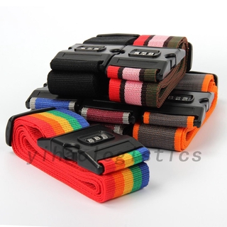 Luggage Suitcase Baggage Cross Strap Belt With Secure Coded Lock 1PCS