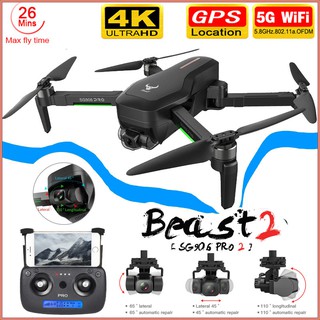 Original SG906 PRO 2 GPS Brushless Drones 3-axis Anti-shake Gimbal 4K HD Camera 5G Wifi FPV Quadcopter Drones (1)