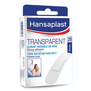 Hansaplast Transparent Wound Plasters (20 Strips)