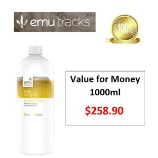 (Emu Tracks) *Cheapest* Pure Emu Oil *1000ml*(Direct from Australia)