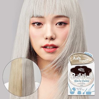[EZN] Pudding Hair Color Yellow Out Ash Toner