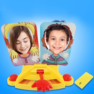 TMR🔥 Pie Face Showdown Game Double Cream Hit Face Machine Funny Gadgets Toys