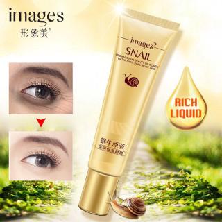 BT-（Free shiping）Image Snail Anti Wrinkle+Eye Bag Hyaluronic Acid Eye Cream