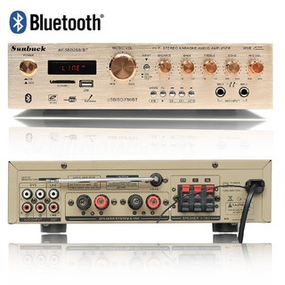 🌹{Sales promotion}220V 400W Bluetooth Hi-Fi Amplifier AUX Class-AB Stereo CSR Super Bass Power