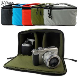 In Stock 5 Colors Waterproof Shockproof DSLR SLR Camera Zipped Bag Partition Padded Insert Protection Case Ⓡ