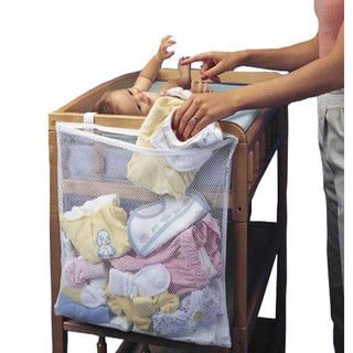 Baby Cot Bed Hanging Storage Bag Crib Organizer Toy Diaper nappy Pocket for Crib Bedding Set cheap crib bedding accessory