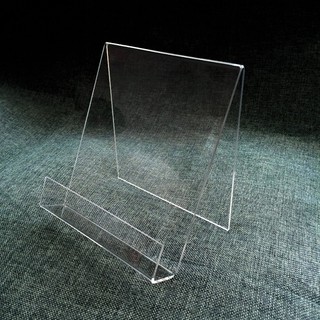 Acrylic A4 A5 book display stand plexiglass book stand exhibition stand book rec