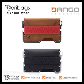 [Shop Malaysia] DANGO Products D01 Dapper Bifold Wallet - Rawhide/Jetblack