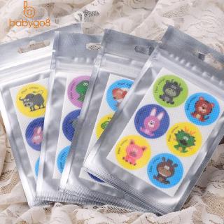 6Pcs/Bag Cartoon Herbal Essential Oil Mosquito Repellent Stickers Patches