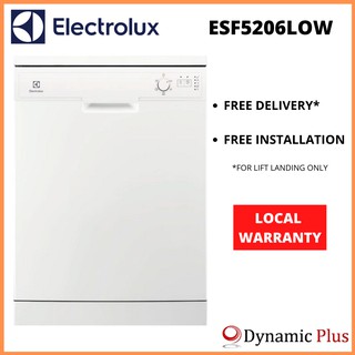 Electrolux ESF5206LOW 60cm Free Standing Dishwasher
