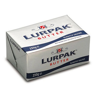Premium Lurpak salted Butter 250g Halal - $60 and above for free delivery.
