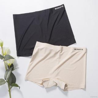 Ladies Seamless Middle Waist Underwear Boxer Safety Pants