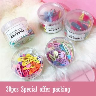 Colourful Ins Girl Heart-shaped Hairpin Candy BB Clip