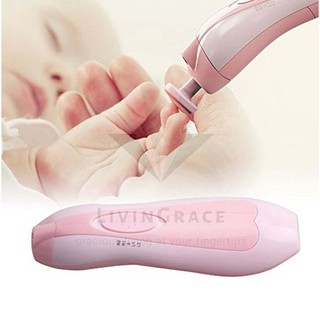 Baby Nail Electric Trimmer Clipper File with Light Safe for Newborn Infant Toddler Kid Adult Batt included LOCAL SELLER