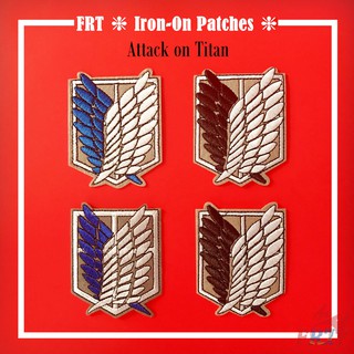 Anime:Attack on Titan Patch 1Pc Diy Sew On Iron On Badges Patches