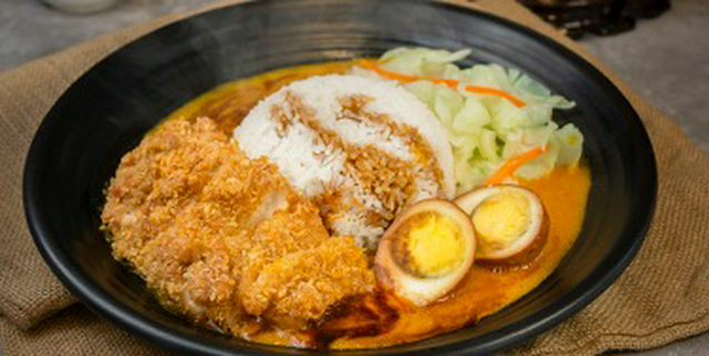 EAT.- Crispy Fried Chicken Cutlet Curry Rice [selected outlets]