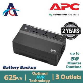 APC BX625CI-MS Battery Backup UPS 625VA AVR Technology /2Years Local Warranty