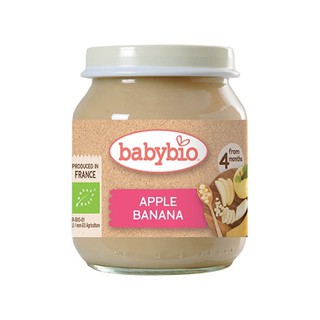 Babybio Organic Apple & Banana, 130g - Vitakids