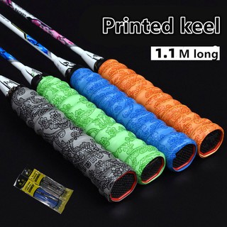 [TANLE]New printing keel hand gel Sweat wicking PU material Tennis racket badminton racket sweatband Fishing rod grip