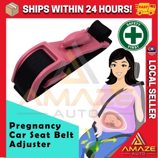 🔥Malaysia Ready Stock! 🔥Pregnancy Car Seat Belt Adjuster for Pregnant Women safety driving[Amaze Autoparts] (1)