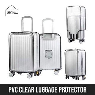PVC CLEAR COVER FOR LUGGAGE TRANSPARENT SUITCASE PROTECTOR WATERPROOF TRAVEL BAG PROTECTION ANTI SCRATCH SLEEVE