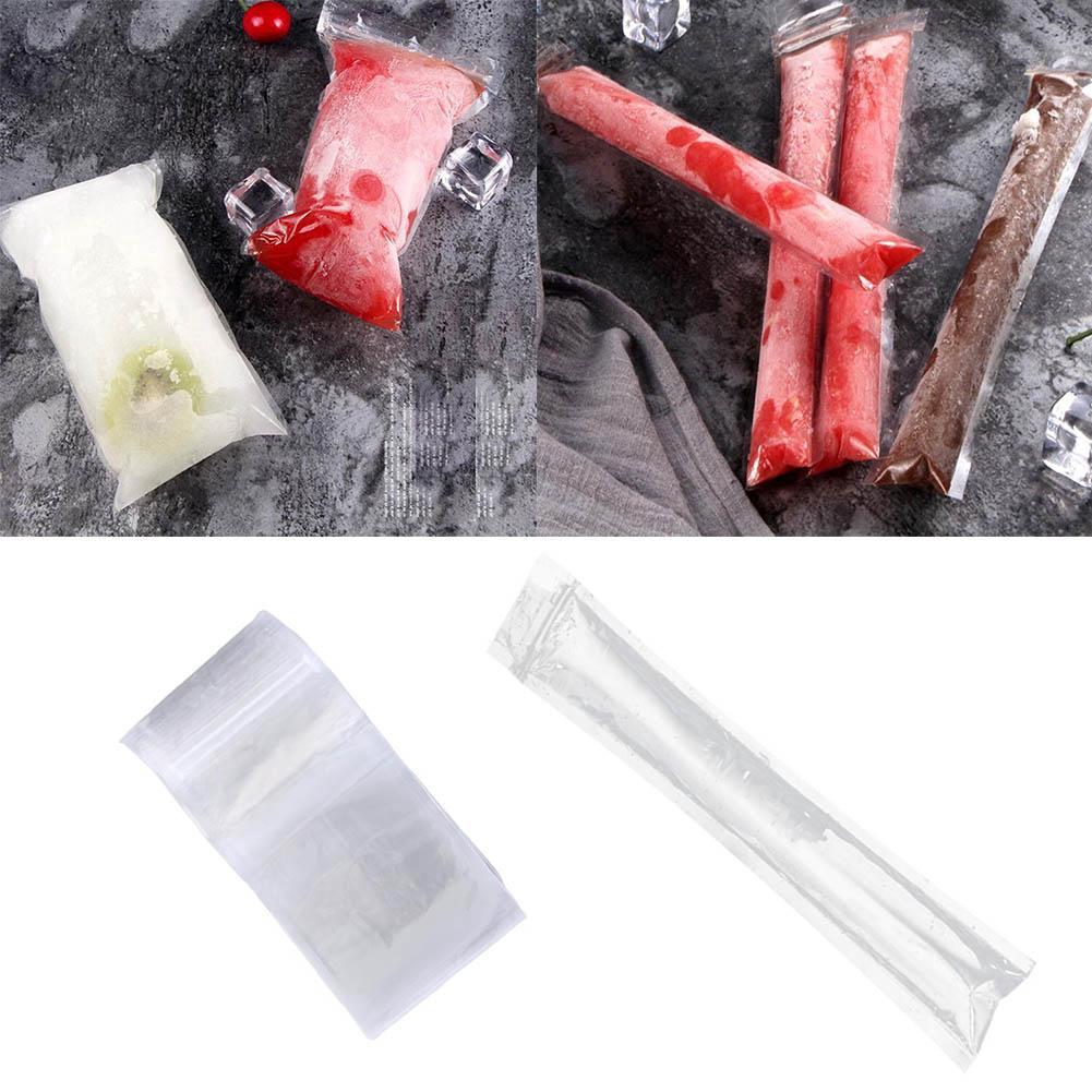 20Pcs Ice Pop Molds Bags DIY Ice Cream Popsicle Ice Candy Disposable