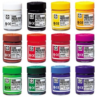 15ml Poster Color with Jar Packaging for Painting