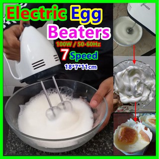 Electric Egg Beaters Mixer White Egg Beater Milk Foamer Frother Kitchen Tools