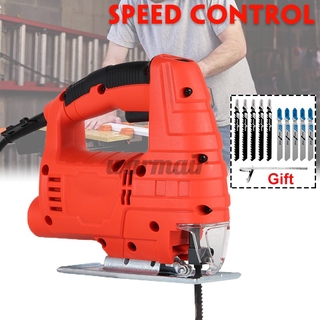 Speed/Single Control Electric Corded Jig Saw Cutting Machine Mini Jigsaw Woodworking Tools