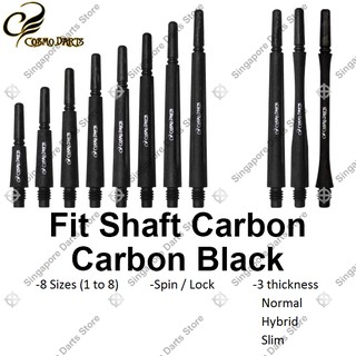 Fit Shaft Carbon, Carbon Black, Cosmo Darts