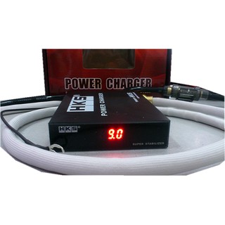 *STOCK CLEARANCE* HKS Power charger Volt Meter Raizin Voltage Stabilizer Fuel Save Pick Up Improve