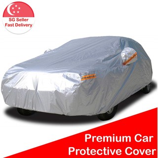 Car Cover For Mid Size Sedan Windproof / Dust proof / Scratch Resistant / UV Protection