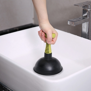Household Powerful Sink Drain Pipe Pipeline Dredge Suction Cup Toilet Plungers Bathroom Portable Drain Cleaners
