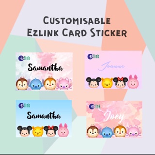 Customisable Ezlink Card • Cash Card • Sticker