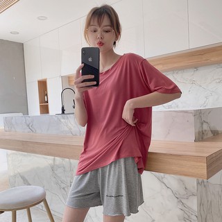Maternity clothes Korean version of breathable modal Maternity pajamas home clothes Maternity suits and confinement clot