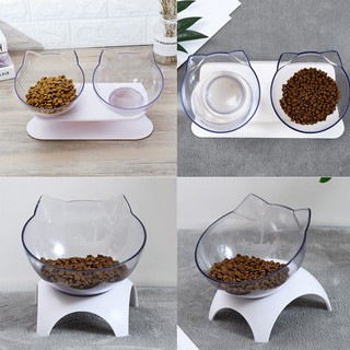 Round Cat Dog Elevated Pet Feeding Bowls Pet Raised Feeder For Small Animals Chihuahua