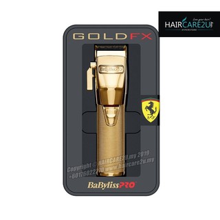 [Shop Malaysia] Babyliss Pro FX870G GOLDFX Metal Ferrari Trimmer (Limited Edition)