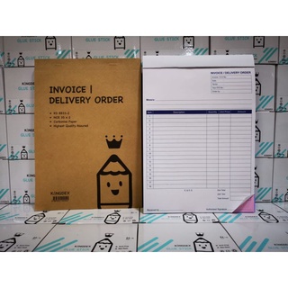 (Bundle of 5 books) Kingdex Invoice / Delivery Book KD 8833-2 ply